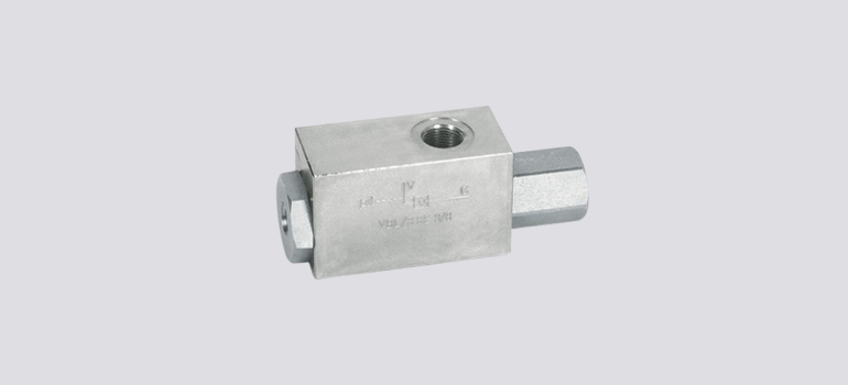 Single Pilot Check Valve